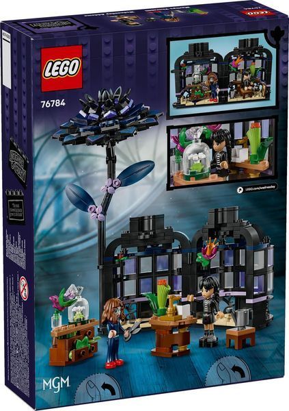 Lego Wednesday Квітка Чорна жоржина Black Dahlia Flower 76784 76784 фото