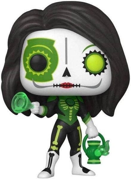 Фігурка Фанко Поп Зелений Ліхтар (Джесика Круз) Funko Pop! Heroes: Dia De Los DC - Green Lantern 57415 57415 фото