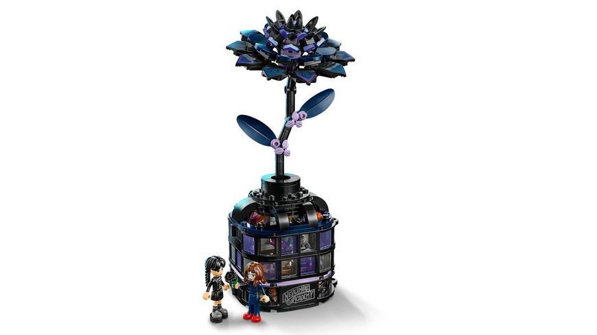 Lego Wednesday Квітка Чорна жоржина Black Dahlia Flower 76784 76784 фото