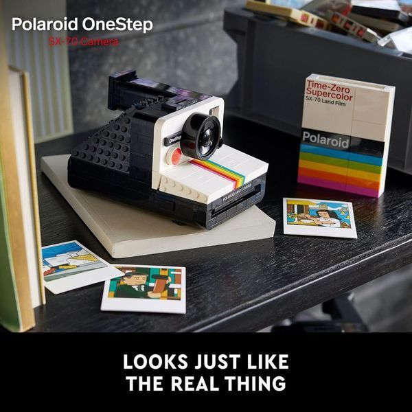 Конструктор Лего Идеас Фотоапарат Полароид Lego Ideas Polaroid OneStep SX-70 21345 21345 фото