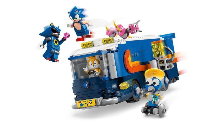 Конструктор Lego Sonic the Hedgehog Вантажівка-штаб Команди Соніка 77006 77006 фото