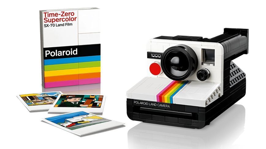 Конструктор Лего Идеас Фотоапарат Полароид Lego Ideas Polaroid OneStep SX-70 21345 21345 фото