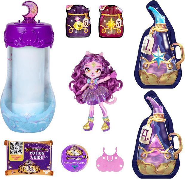 Лялька Меджік Мікс Кетлін Magic Mixies Pixlings Shimmerverse Catlyn 14911 14911 фото