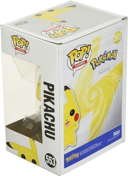 Фігурка Фанко Поп Покемон Пікачу 553 Funko Pop! Pokemon Pikachu 43263 фото