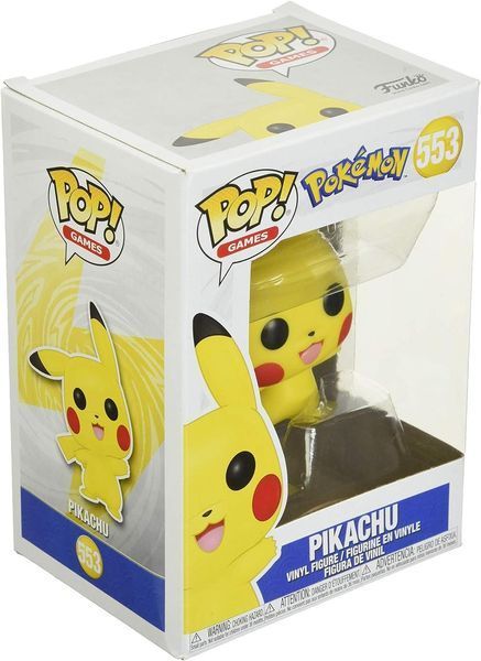Фігурка Фанко Поп Покемон Пікачу 553 Funko Pop! Pokemon Pikachu 43263 фото