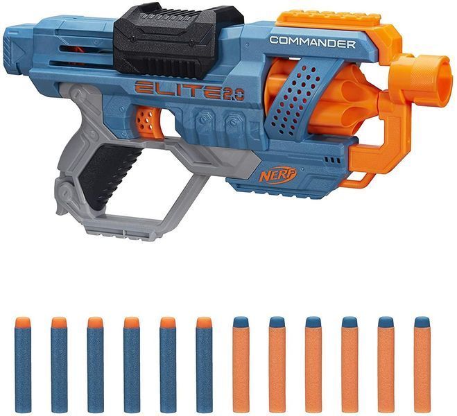 Бластер Нерф Элит2.0 Командер NERF Elite 2.0 Commander RD-6 E9485 фото