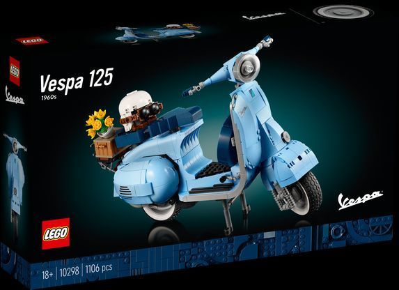 Лего Ідея Веспа 125 культовий мотороллер Lego Ideas Vespa 125 10298 10298 фото