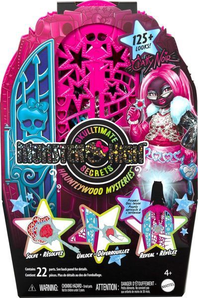 Лялька Монстер Хай Кетті Нуар Таємниці Жахлівуда Жахо-секрети Mattel Monster High Catty Noir JBG82 JBG82 фото