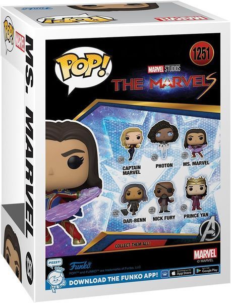 Фігурка Фанко Поп Міс Марвел Funko Pop! Marvel Ms. Marvel 67597 67597 фото