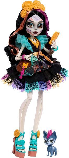 УЦІНКА!!! Лялька Монстер Хай Скеліта Калаверас Mattel Monster High Skelita Calaveras JHK34-1 JHK34 фото