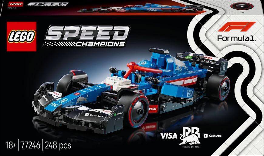 Лего Спід Чемпіон Болід Формула 1 Lego Speed Champions F1 Visa Cash RB VCARB 01 77246 77246 фото