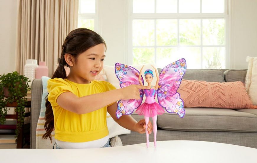 Лялька Барбі Метелик Балерина з крилами Barbie Butterfly Dancer Dance and Flutter Mattel HXJ10 HXJ10 фото
