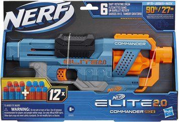 УЦІНКА!!! Бластер Нерф Элит2.0 Командер NERF Elite 2.0 Commander RD-6 E9485 фото