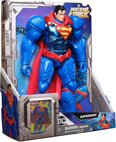 Ігрова фігурка металізований Супермен у броні 30см DC Comics Superman Figure 6072667 6072667 фото