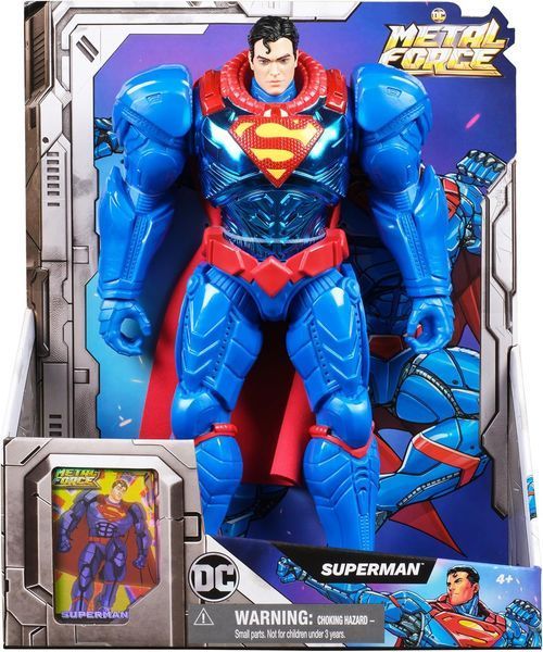 Ігрова фігурка металізований Супермен у броні 30см DC Comics Superman Figure 6072667 6072667 фото