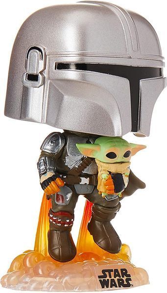 Фігурка фанко поп Мандалорець і малюк Грогу Йода Funko Star Wars Mandalorian 50959 50959 фото