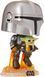 Фігурка фанко поп Мандалорець і малюк Грогу Йода Funko Star Wars Mandalorian 50959 50959 фото 2