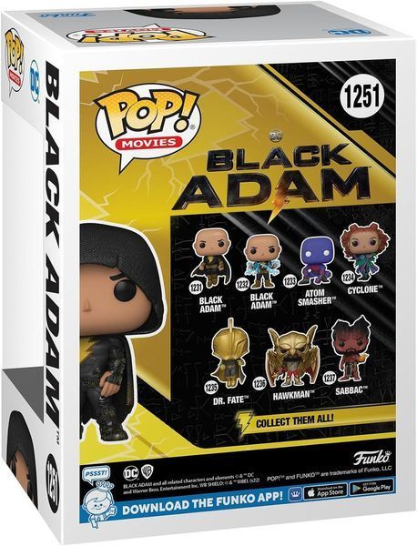 Фігурка Фанко Поп Чорний Адам Funko Pop Black Adam 65343 65343 фото