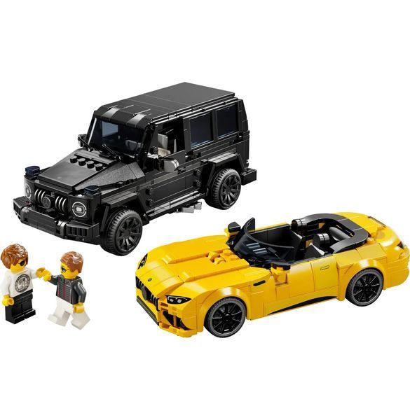 Конструктор Лего Чемпионы скорости Мерседес-АМГ Г 63 и Мерседес-АМГ SL Lego Speed Champions Mercedes 76924 76924 фото