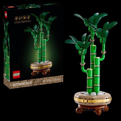 Лего Ботаніка букет Бамбук щастя Квітковий декор LEGO Icons Botanicals 10344 10344 фото