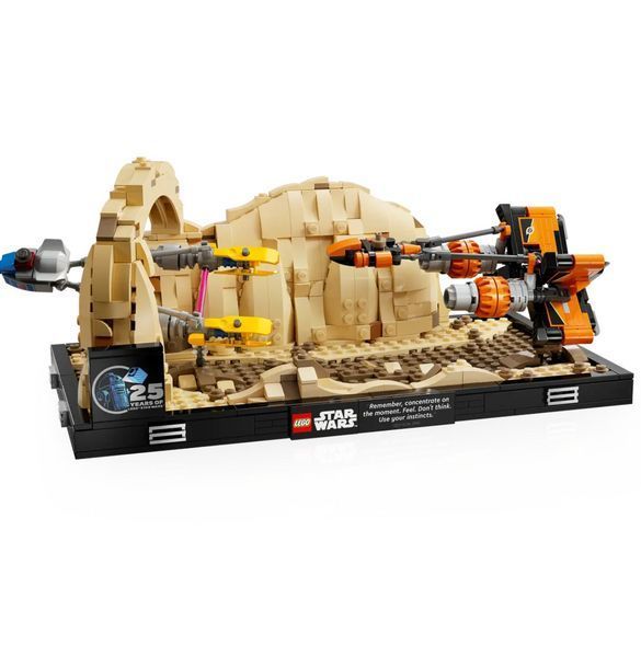Конструктор Лего Звездные войны Диорама Мос Эспа Подрас Lego Star Wars Mos Espa Podrace Diorama 75380 75380 фото