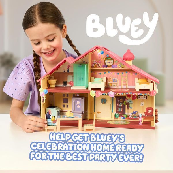 Ігровий будиночок Великий сімейний будинок Блуї свято вдома Bluey Beach House 17669 17669 фото
