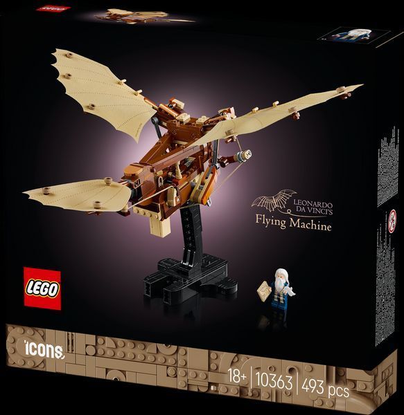 Лего Іконс Літальний апарат Леонардо да Вінчі LEGO Icons 10363 10363 фото