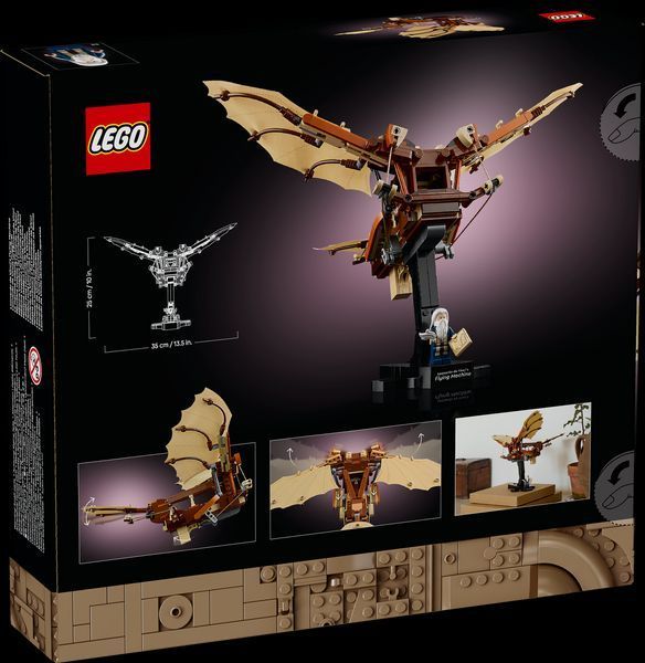 Лего Іконс Літальний апарат Леонардо да Вінчі LEGO Icons 10363 10363 фото