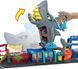 Великий трек Хот Вілс Супер акула змінний колір Автомийка Атака акули Hot Wheels Shark Car Wash HTN82 HTN82 фото 2