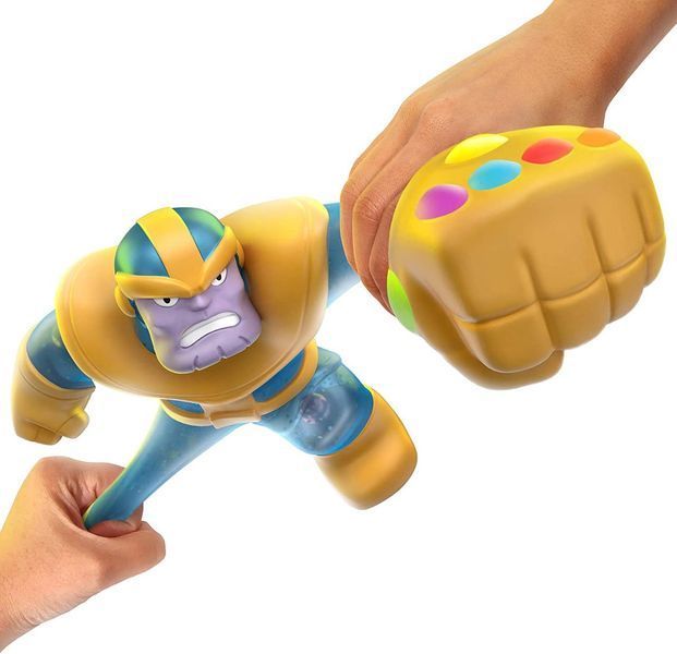 Велика Фігурка Тянучка Гу Джіт Зу Танос 20 см Goo Jit Zu Thanos 41130 фото