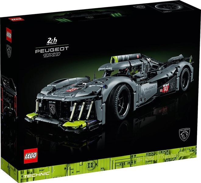 Lego Technic Peugeot 9X8 24H Le Mans Hybrid Hypercar 42156 42156 фото