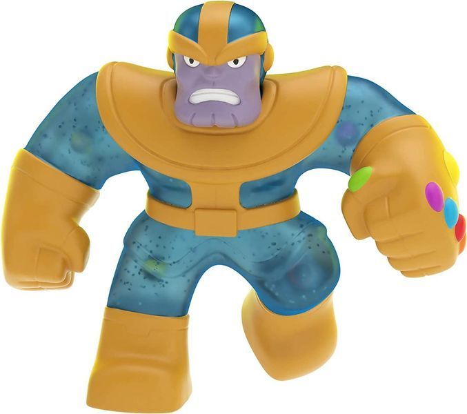 Велика Фігурка Тянучка Гу Джіт Зу Танос 20 см Goo Jit Zu Thanos 41130 фото
