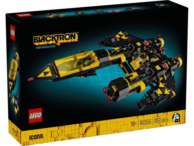 Лего Іконс Блектрон Ренегат LEGO Icons Blacktron Renegade 10355 10355 фото