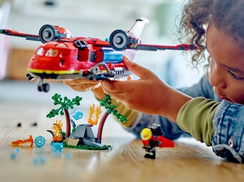 Конструктор Лего Сіті Пожежно-рятувальний літак Lego City 60413 60413 фото