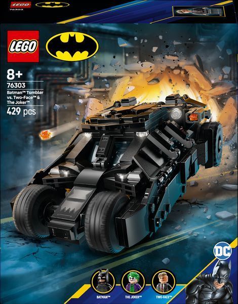Лего Тумблер Бетмена проти Дволикого та Джокера Lego DC Batman 76303 76303 фото