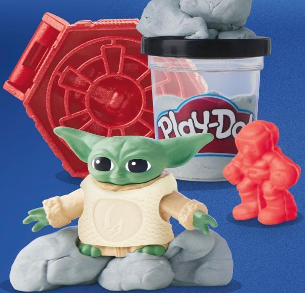 Набор для лепки Плей До Мандалорец Звёздные войны Star Wars The Mandalorian Play-Doh Hasbro с Грогу G1582 G1582 фото