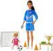 Лялька Барбі тренер з футболу Barbie Soccer Coach GJM71 фото 1