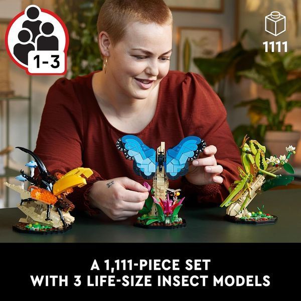 Конструктор Лего идея Коллекция насекомых Lego Ideas 21342 21342 фото