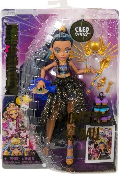 Лялька Монстер Хай Клео Де Ніл Бал Монстрів Mattel Monster High Cleo De Nile HNF70 фото