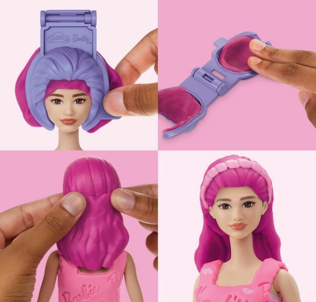 Набор для творчества Плей До Барби Сердца и причёски Barbie Hearts and Hair Play-Doh Hasbro G1357 G1357 фото
