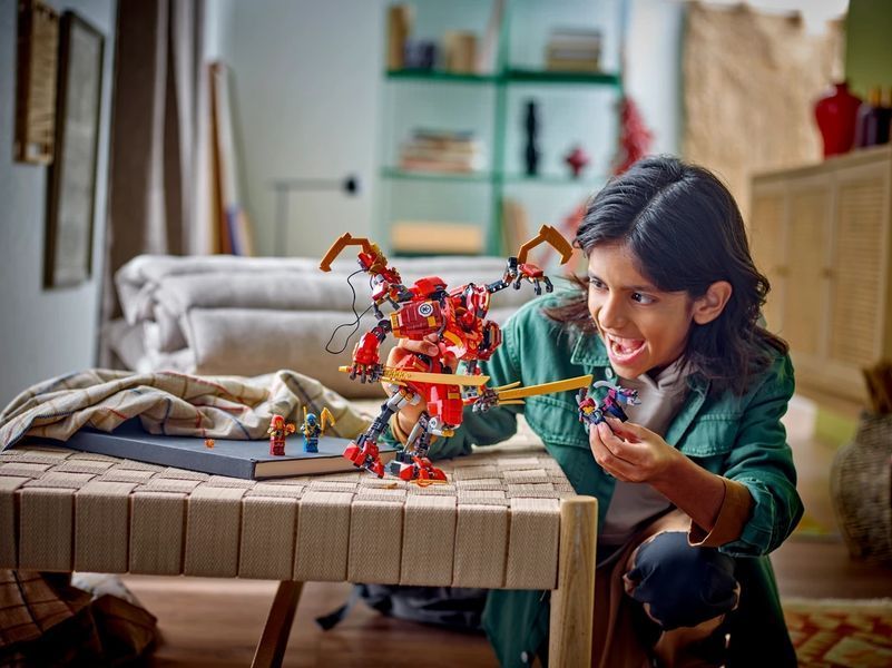 Конструктор Лего Ниндзяго Механический альпинист-ниндзя Кая Lego Ninjago Kai's Ninja Climber Mech 71812 71812 фото