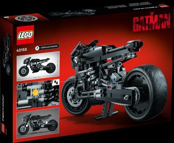 Конструктор Лего Технік Байк Мотоцикл Бетмен: Бетцикл Lego Technic Batman &mdash; Batcycle Motorbike 42155 42155 фото