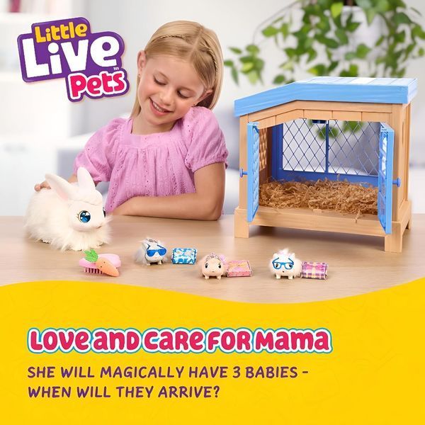 Літл лайф петс Інтерактивна іграшка Мама Крольчиха Little Live Pets 26593 26593 фото