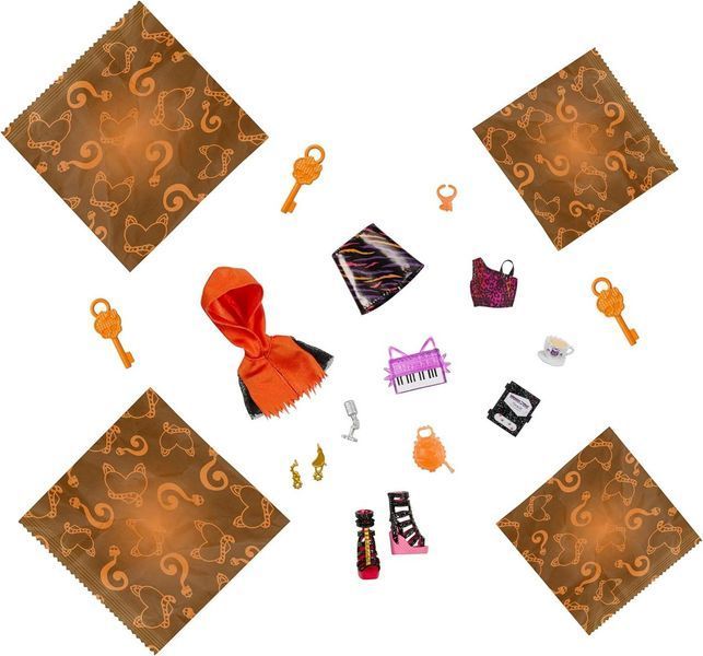 Лялька Монстер Хай Торалей Страйп Mattel Monster High Toralei Stripe Skulltimate Secrets HNF80 HNF80 фото