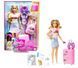 Лялька Барбі подорож Barbie Travel HJY18 Mattel з цуценям та аксесуарами HJY18 фото 1