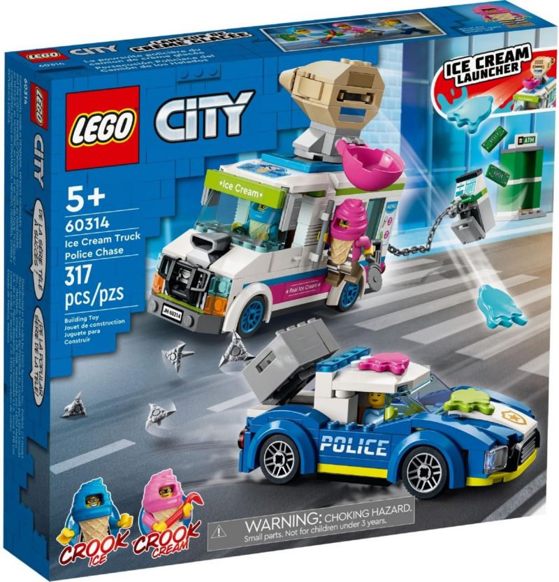 Лего Сити Полицейская машина Погоня за грузовиком Lego City  60314