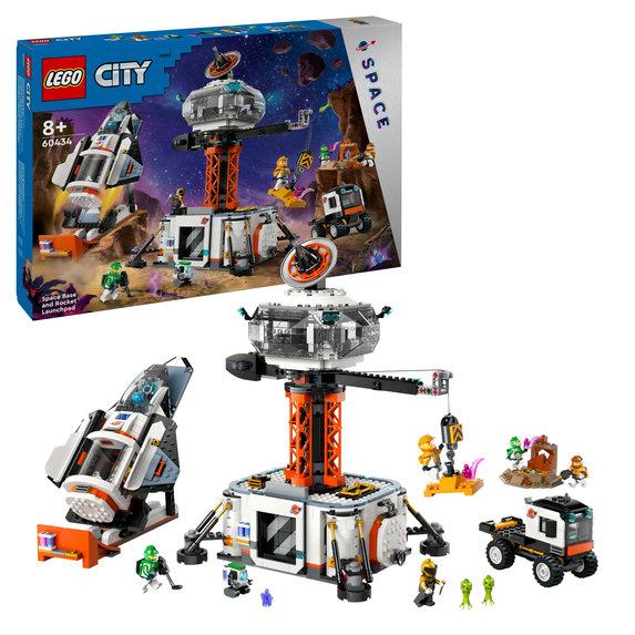 Лего Сіті Космічна база й стартовий майданчик для ракети Lego City Space 60434