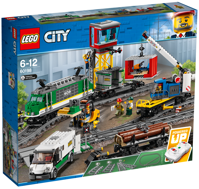 Лего Сіті Товарний поїзд Lego City 60198