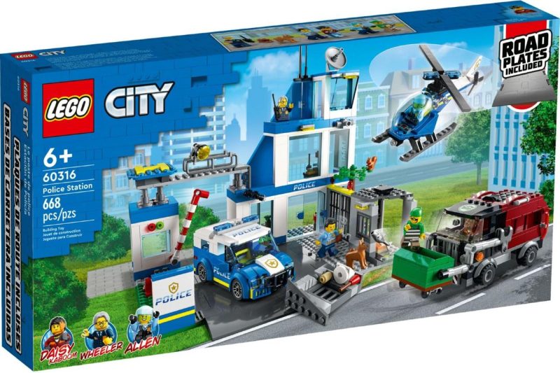 Лего Сіті Lego City Поліцейська ділянка 60316