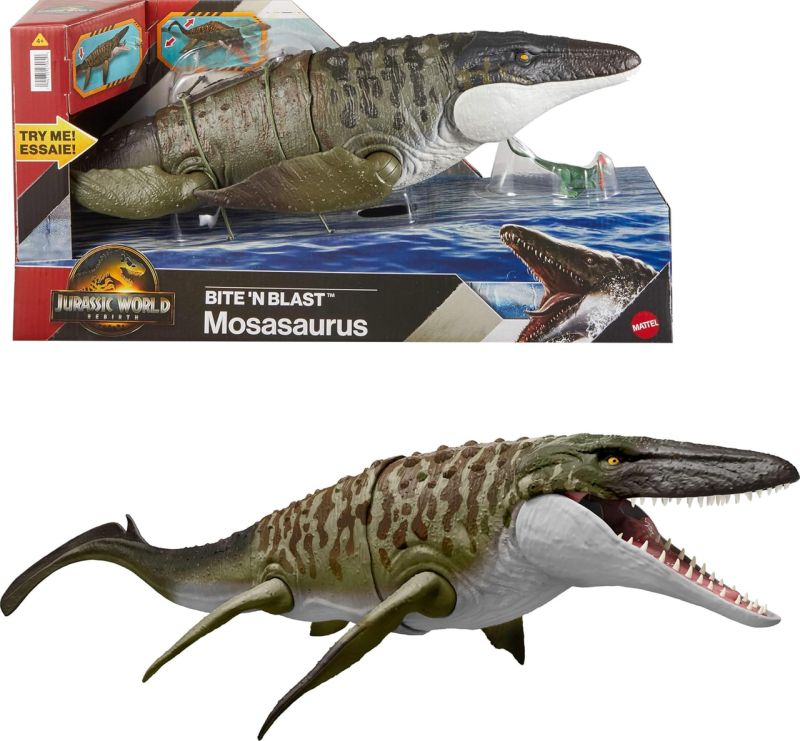 Игровая фигурка Мир юрского периода Мозазавр Динозавр Jurassic World Mosasaurus